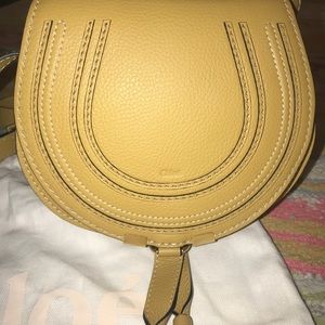 Small Chloe Marcie Leather Crossbody Bag